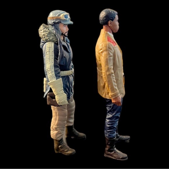 Star Wars the Force Awakens Rogue One Figures Finn Andor 3.75” Loose - Picture 4 of 5